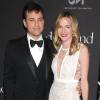 Jimmy Kimmel et sa femme Molly McNearney au "Bal de Diamant" à Beverly Hills. Le 11 décembre 2014.
