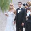 Mariage de Jimmy Kimmel et Molly McNearney a Ojai, le 13 juillet 2013