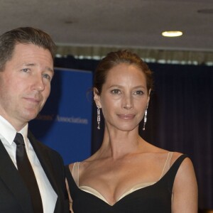 Ed Burns et Christy Turlington au dîner des correspondants à la Maison Blanche, le 30 avril 2016