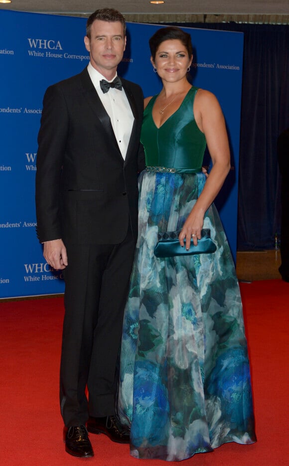 Scott Foley et Marika Dominczyk au dîner des correspondants à la Maison Blanche, le 30 avril 2016