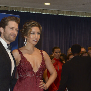 Matthew Morrison et Renee Puente au dîner des correspondants à la Maison Blanche, le 30 avril 2016