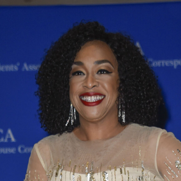Shonda Rhimes au dîner des correspondants à la Maison Blanche, le 30 avril 2016