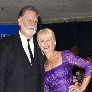 Taylor Hackford et Helen Mirren au dîner des correspondants à la Maison Blanche, le 30 avril 2016