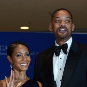 Will Smith et Jada Pinkett Smith au dîner des correspondants à la Maison Blanche, le 30 avril 2016