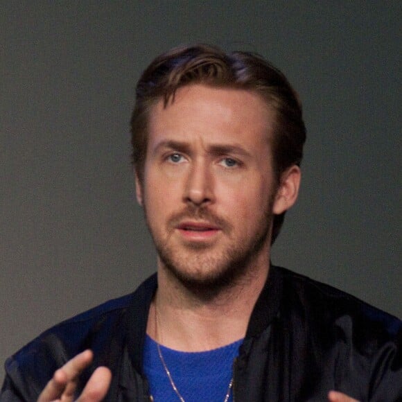 Ryan Gosling fait la promotion de son nouveau film 'Lost River' dans un Apple Store à New York, le 11 avril 2015
