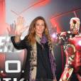 Sophie Thalmann - Vernissage de l'exposition"Marvel Avengers S.T.A.T.I.O.N." à La Défense le 3 mai 2016. © Veeren/Bestimage