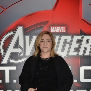 Marilou Berry - Vernissage de l'exposition"Marvel Avengers S.T.A.T.I.O.N." à La Défense le 3 mai 2016. © Veeren/Bestimage