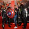 Vanessa Valence - Vernissage de l'exposition"Marvel Avengers S.T.A.T.I.O.N." à La Défense le 3 mai 2016. © Veeren/Bestimage