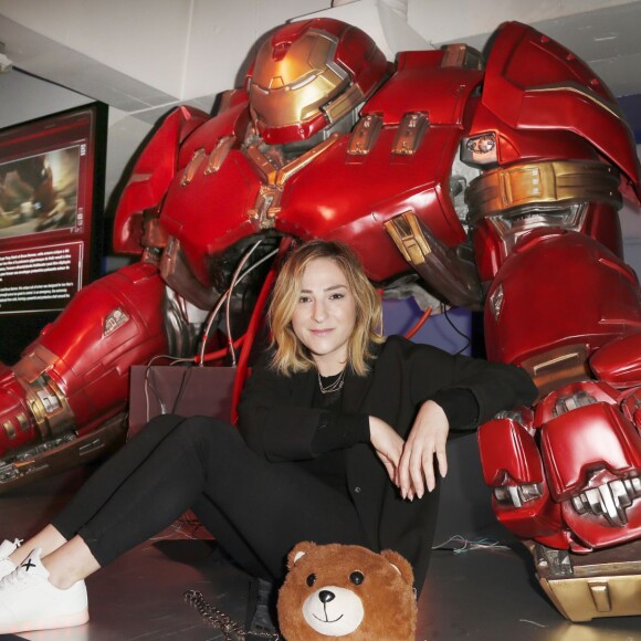 Marilou Berry - Vernissage de l'exposition"Marvel Avengers S.T.A.T.I.O.N." à La Défense le 3 mai 2016. © Christophe Aubert via Bestimage