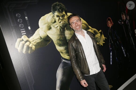 Mathieu Gonnet - Vernissage de l'exposition"Marvel Avengers S.T.A.T.I.O.N." à La Défense le 3 mai 2016. © Christophe Aubert via Bestimage