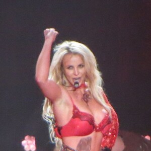 Britney Spears en concert au Planet Hollywood casino de Las Vegas le 24 février 2016.