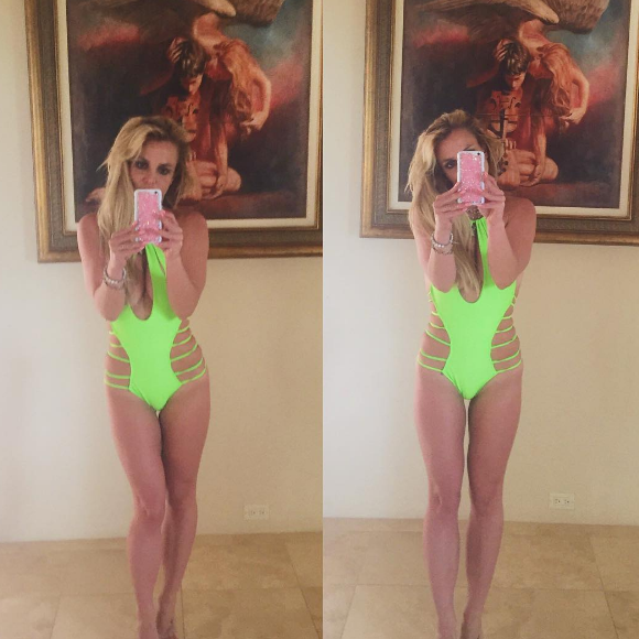 Britney Spears a publié une photo d'elle en maillot de bain sur sa page Instagram, le 2 mai 2016