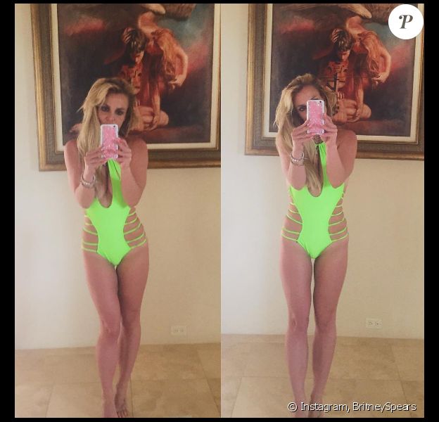 Britney Spears a publié une photo d'elle en maillot de bain sur sa page Instagram, le 2 mai 2016