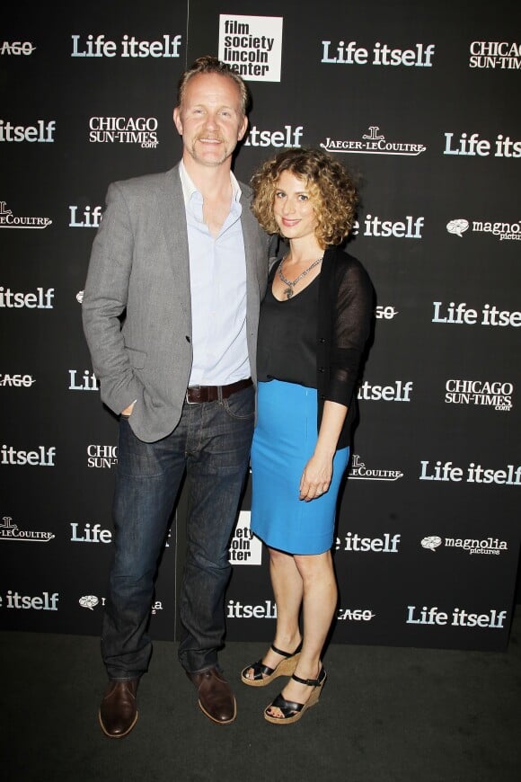 Morgan Spurlock et Sara Bernstein - Première de Life Itself à New York le 23 juin 2014