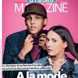 Stromae et sa femme Coralie en couverture de Le Parisien Magazine