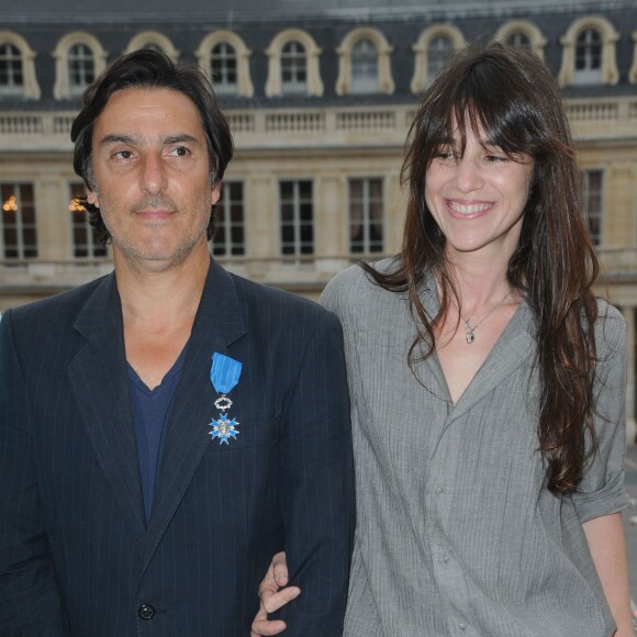 Yvan Attal et Charlotte Gainsbourg à Paris le 19 juin 2013.