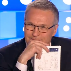 Laurent Ruquier, dans On n'est pas couché sur France 2, le samedi 7 mai 2016.