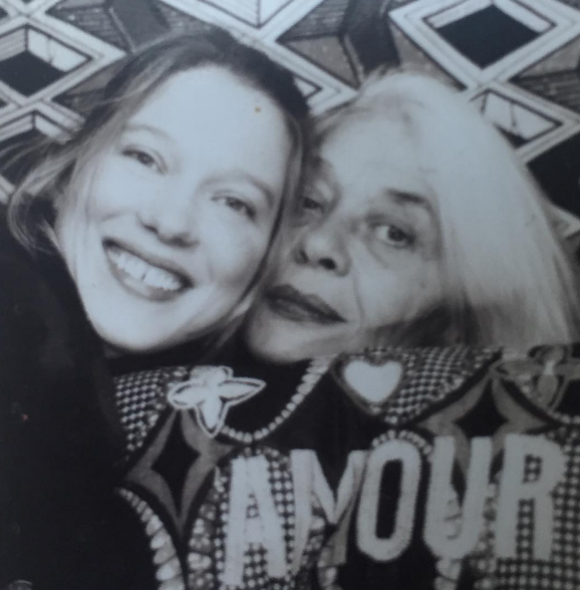 Mère et fille : Léa Seydoux a posté des photos pour la Fête des mères aux Etats-Unis. Sur celle-ci elle pose avec sa mère Valérie Schlumberger - mai 2016