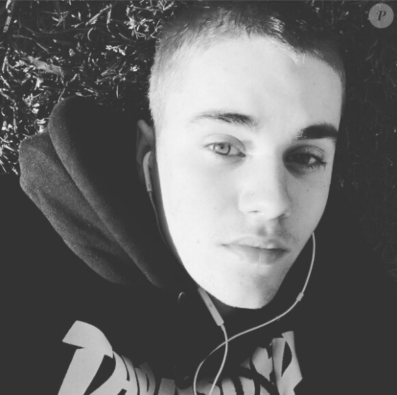 Justin Bieber sur une photo publiée sur son compte Instagram le 10 mai 2016