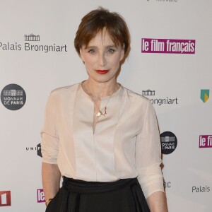 Kristin Scott Thomas - La 23ème cérémonie des Trophées du Film Français au palais Brongniart à Paris, le 2 février 2016