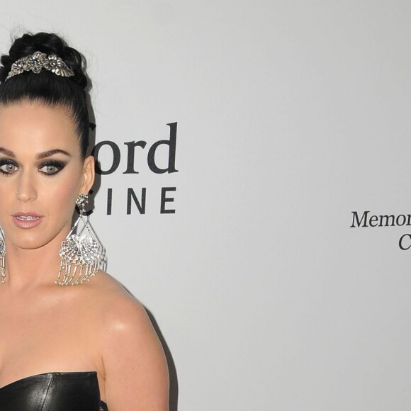 Katy Perry à la soirée caritative Sean Parker (The Parker Institute for Cancer Immunotherapy) à Beverly Hills, le 13 avril © Birdie Thompson/AdMedia via Bestimage