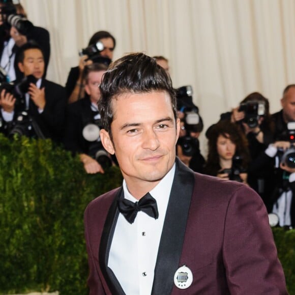 Orlando Bloom à la Soirée Costume Institute Benefit Gala 2016 (Met Ball) sur le thème de "Manus x Machina" au Metropolitan Museum of Art à New York, le 2 mai 2016. © Christopher Smith/AdMedia/Zuma Press/Bestimage