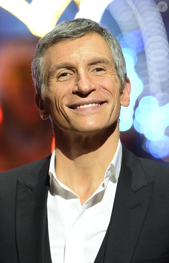 Nagui - Telethon 2013 dans les studios de television de La Plaine-Saint-Denis le 7 Decembre 2013.