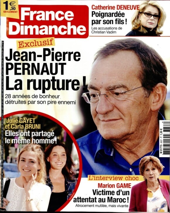 Magazine "France Dimanche" en kiosques le 13 mai 2016.