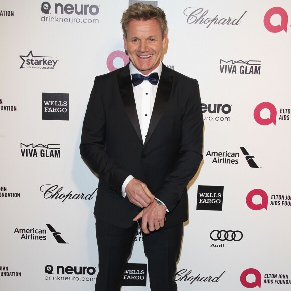 Gordon Ramsay à la Soirée "Elton John AIDS Foundation Oscar Party" 2015 à West Hollywood, le 22 février 2015.