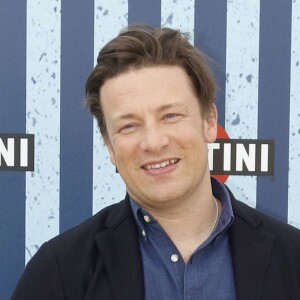 Jamie Oliver à l'Inauguration de la terrasse Martini à Barcelone. Le 13 mai 2016