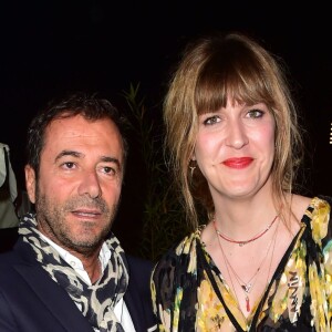 Exclusif - Bernard Montiel et Daphné Bürki - Soirée Richard Orlinski à la suite Sandra & Co lors du 69e Festival International du Film de Cannes. Le 14 mai 2016 © Giancarlo Gorassini / Bestimage