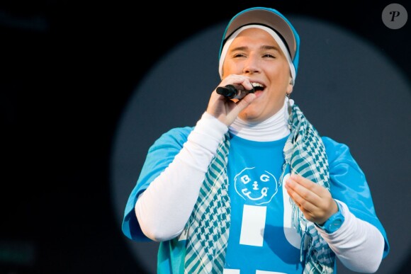Diam's en concert au Festival des Vieilles Charrues à Carhaix le 16 juillet 2010