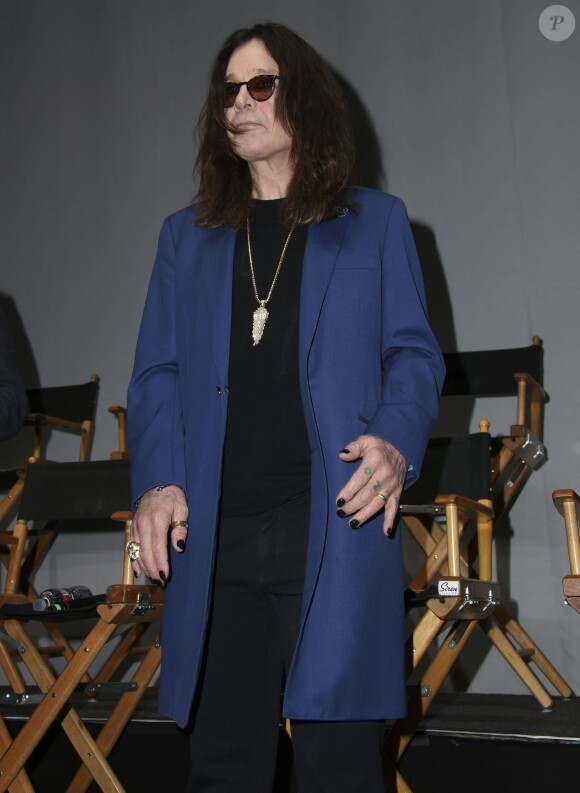 Ozzy Osbourne pour la soirée 'Corey Taylor Special Announcement' au Palladium à Hollywood le 12 mai 2016