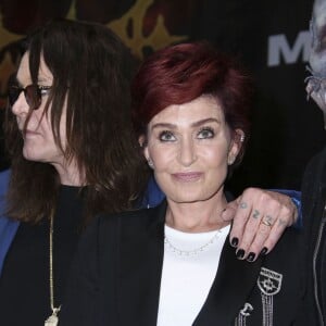 Ozzy Osbourne et Sharon Osbourne pour la soirée 'Corey Taylor Special Announcement' au Palladium à Hollywood le 12 mai 2016