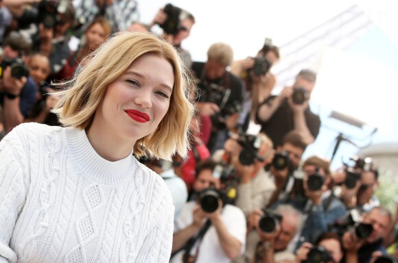 Léa Seydoux - Photocall du film "Juste la fin du monde" lors du 69e Festival International du Film de Cannes. Le 19 mai 2016 © Borde-Moreau / Bestimage