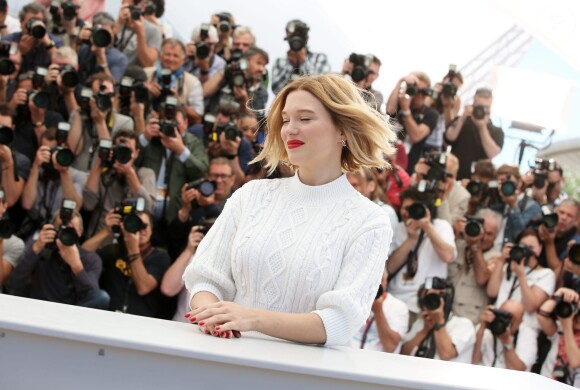Léa Seydoux - Photocall du film "Juste la fin du monde" lors du 69e Festival International du Film de Cannes. Le 19 mai 2016 © Borde-Moreau / Bestimage
