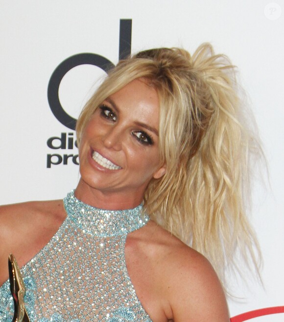 Britney Spears dans la salle de presse de la soirée des Billboard Music Awards au T-Mobile Arena à Las Vegas, le 22 mai 2016