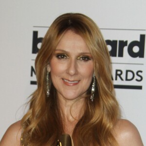 Céline Dion dans la salle de presse de la soirée des Billboard Music Awards au T-Mobile Arena à Las Vegas, le 22 mai 2016