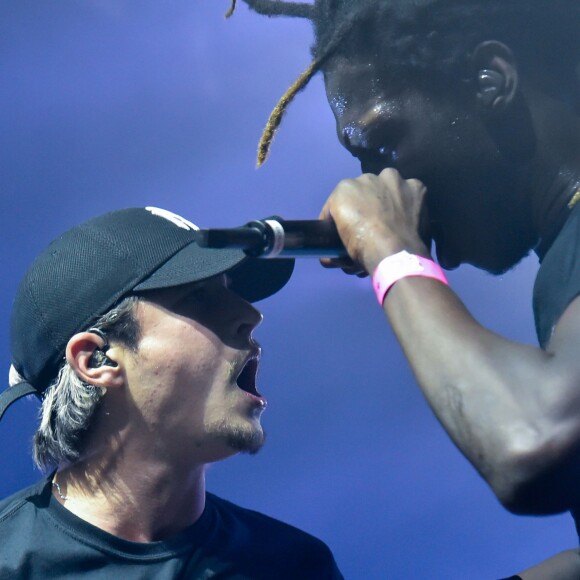 Nekfeu - 28ème édition du festival Chorus des Hauts-de-Seine le 10 avril 2016. © Lionel Urman / Bestimage10/04/2016 - 