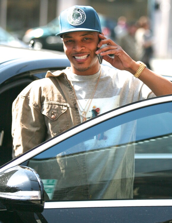 Le rappeur T.I. à Beverly Hills, le 27 mars 2014
