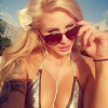 Amandine Michel (Les Anges 8) sur instagram en 2016.