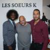 Exclusif - Kunlé (Koh-Lanta 10), Sébastien Droin, Laurent Maistret (vainqueur de l'édition 2014 de Koh-Lanta) - Inauguration de la boutique "Les Soeurs K" à Paris, le 26 mai 2016. © CVS/Bestimage
