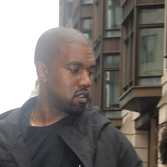 Kim Kardashian et son mari Kanye West arrivent au festival "The Vogue 100" à Londres, le 21 mai 2016.