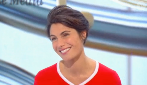 Alessandra Sublet, dans Le Tube sur Canal+ le samedi 12 mars 2016.