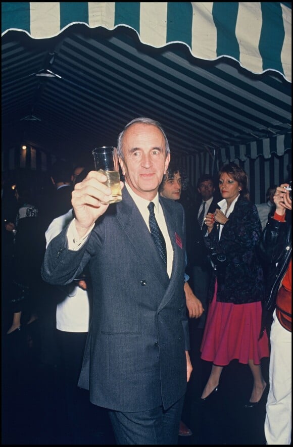 André Rousselet lors de la soirée Canal+ en 1985