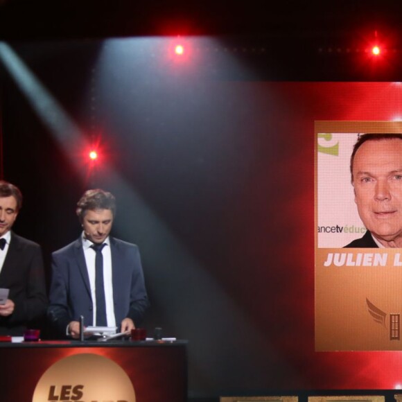 Julien Lepers - 10ème cérémonie des Gérard de la Télévision au théatre Daunou à Paris le 30 mai 2016. © Denis Guignebourg/BestImage30/05/2016 - Paris