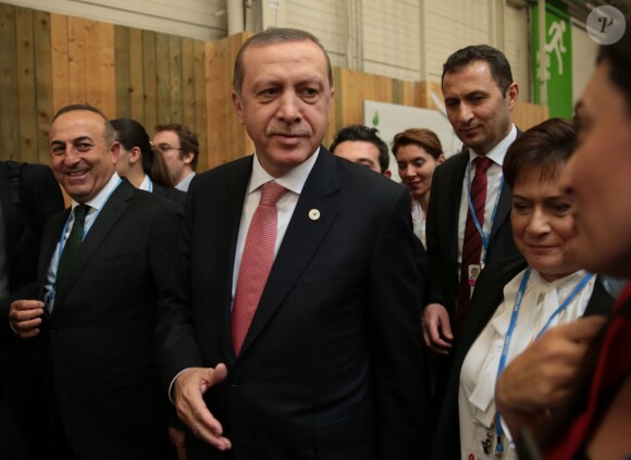 Le président turc Recep Tayyip Erdogan lors du lancement de la 21ème conférence sur le climat (CPO21) au Bourget, le 30 novembre 2015