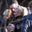 Exclusif - Gwen Stefani et son compagnon Blake Shelton assistent au mariage de RaeLynn (The Voice) et Josh Davis à Franklin dans le Tennessee. La jeune mariée perd son voile en embrassant son amie Gwen Stefani. Gwen et Blake Shelton semblent très amoureux et émus lors de cette merveilleuse journée. Le 27 février 2016