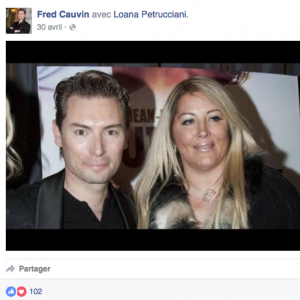 Un commentaire posté sur la page de Fred Cauvin sème un vent de panique. Mai 2016.