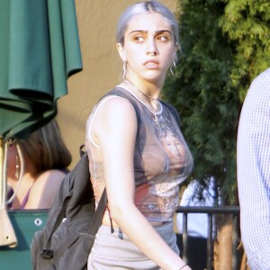 Lourdes Leon, la fille de Madonna dans les rues de New York le 11 juin 2015